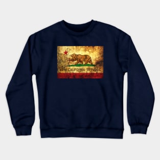 New California Republic Flag Crewneck Sweatshirt